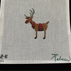 Reindeer Needlepoint Canvas